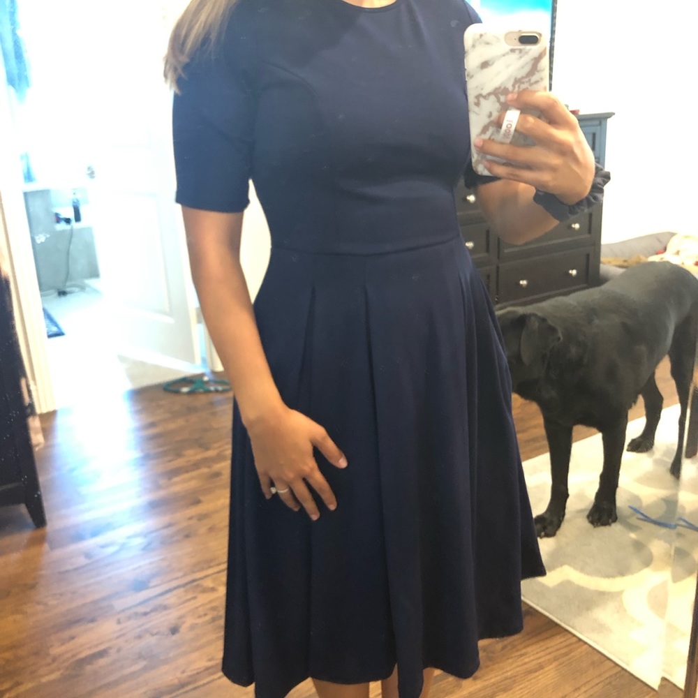 Navy dress